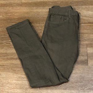 ** last week** M5 selvedge low rises slim 30*32.5